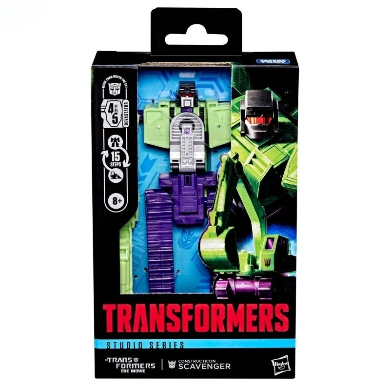 Op voorraad Hasbro Transformers Classic Toys Studio Series SS86 Deluxe Scavenger Action Figure Robot Speelgoedcollectie Geschenken Hobby's