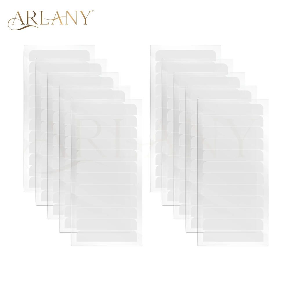 

ARLANY Single Sided Tape for Tape In Extensions 120 Tabs 4cm x 0.8cm Wig Adhesive Tape for Tape Weft Extensions One Sided Tape