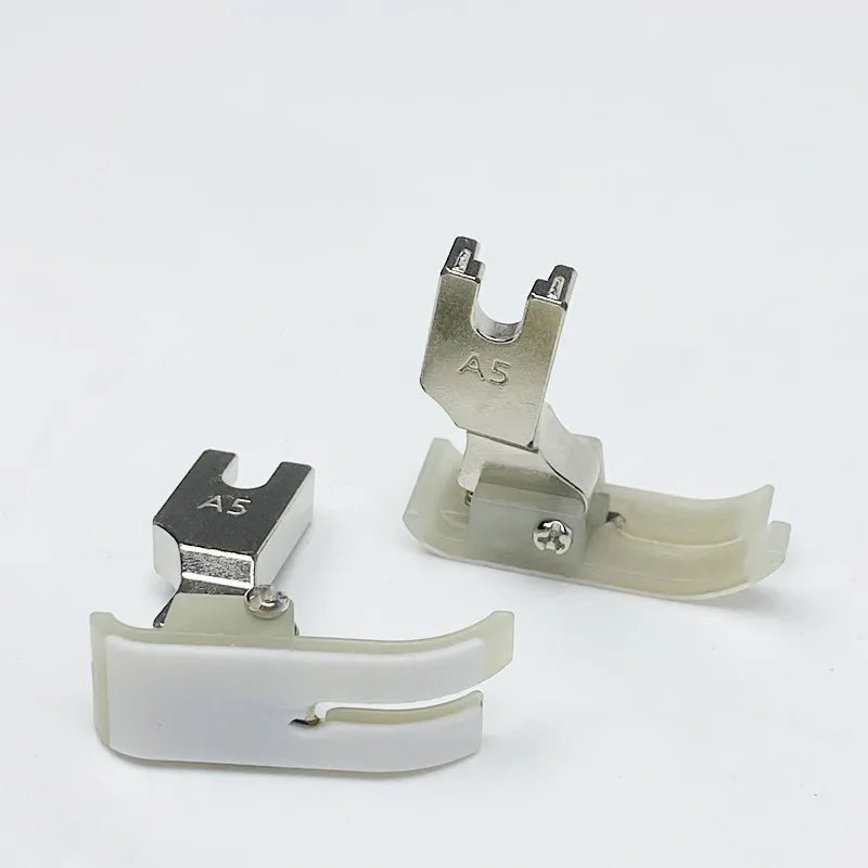 A5 plastic presser foot with knife, Jack electric sewing machine anti bird's nest, with cutting knife, Oxford presser foot