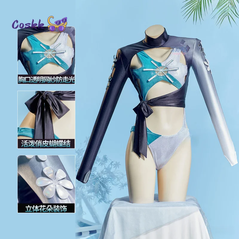 

Game Rivals Seol Hee‌ Swimsuit Cosplay Costume Luna Cos Snow Uniform Halloween Carnival Party Play Role Women Clothes New