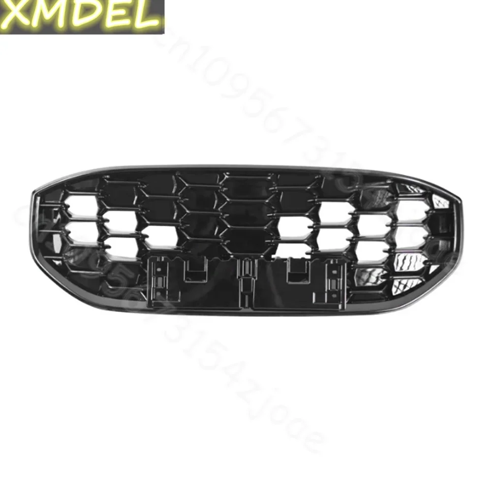 

car styling Front center Grille for Suzuki Swift Hatchback 2024 2025 2026 Black Line Trim grill protector auto part