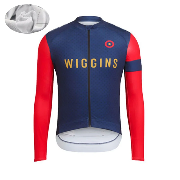 Winter 2019 Long Thermal Fleece Cycling Jersey Men Clothing Bicicleta Maillot Equipacion Ciclismo Bike Clothes coat Raphaing