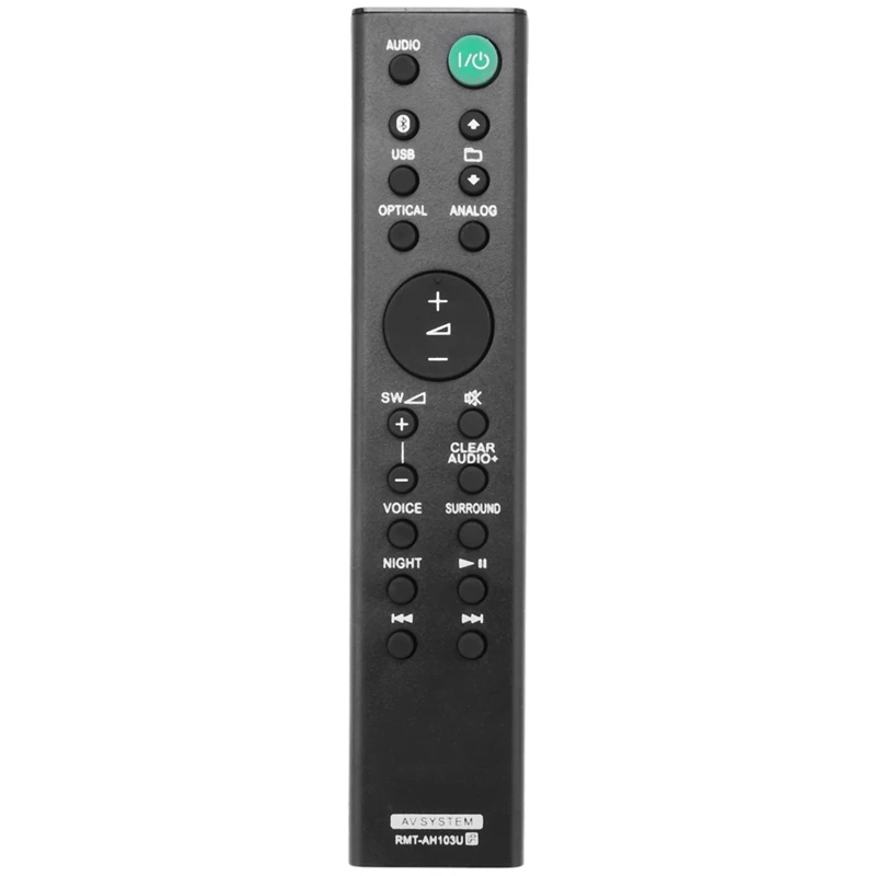 RMT-AH103U Remote Control For Sony Sound Bar HT-CT80 SA-CT80 HTCT80 SACT80 SS-WCT80 RMTAH103U