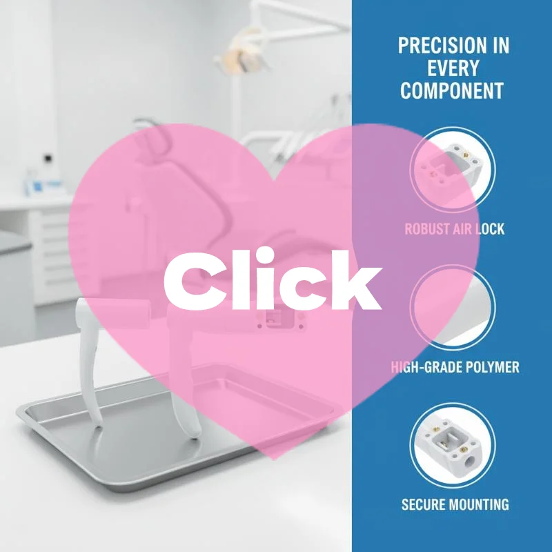 

1Pcs Dental Handpiece Holder Water Filter Tray Handle Convert Adapter Dental Chair Accessories Connector