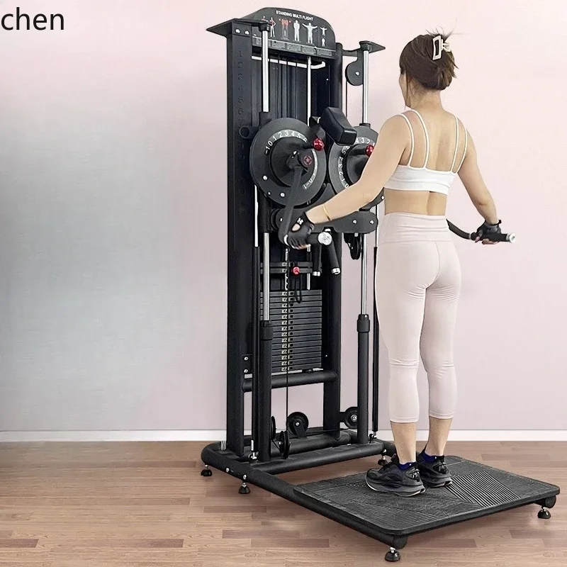 Gym Equipment Multifunctional Side Lift Chest Clip Training Integrated Double Arm Machine Large Commercial Side Lift Arm