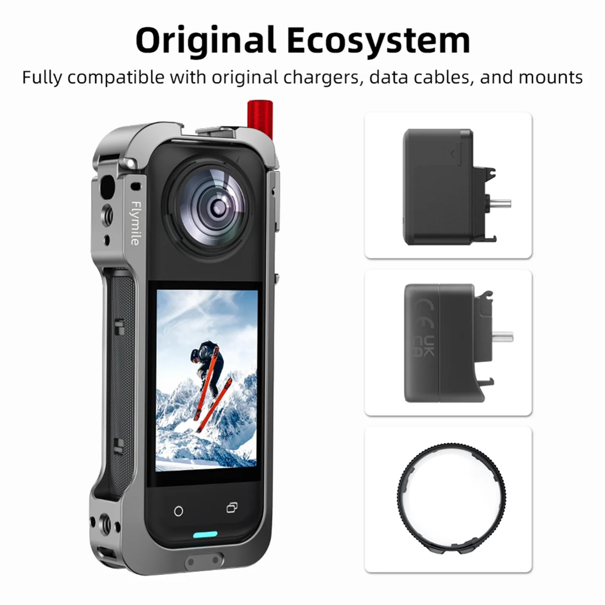 

Защитная клетка расширения A20M для многофункциональных спортивных камер X5 с металлическим каркасом, аксессуары