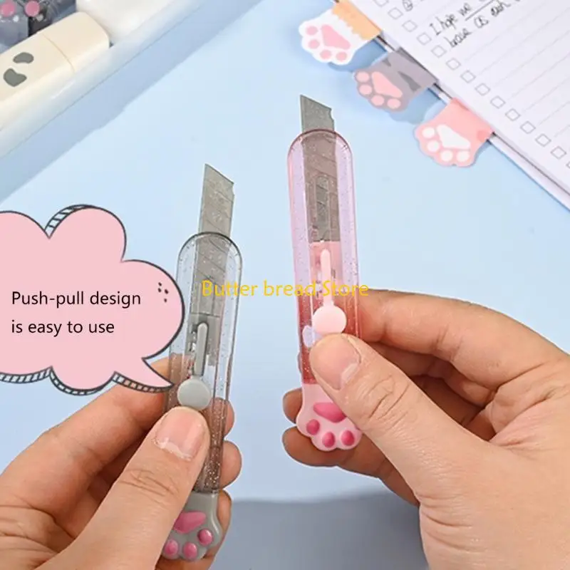 W89C 9 PCS CATS PAWS SETEDARY SET CORRECTION TAPE CASE CASE CASE SCOPPIES