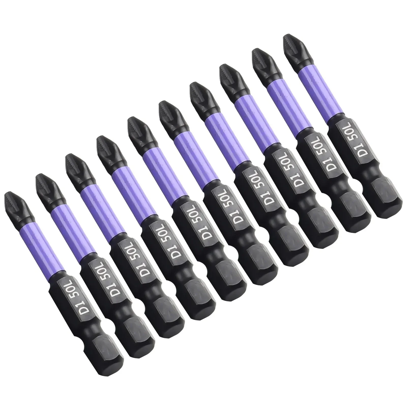 10 20pc Non-slip Cross Screwdriver Set PH2 Magnetic Batch Head Cross Screwdriver Drill Bit Hand Tool 25 50 65 70 90 150mm