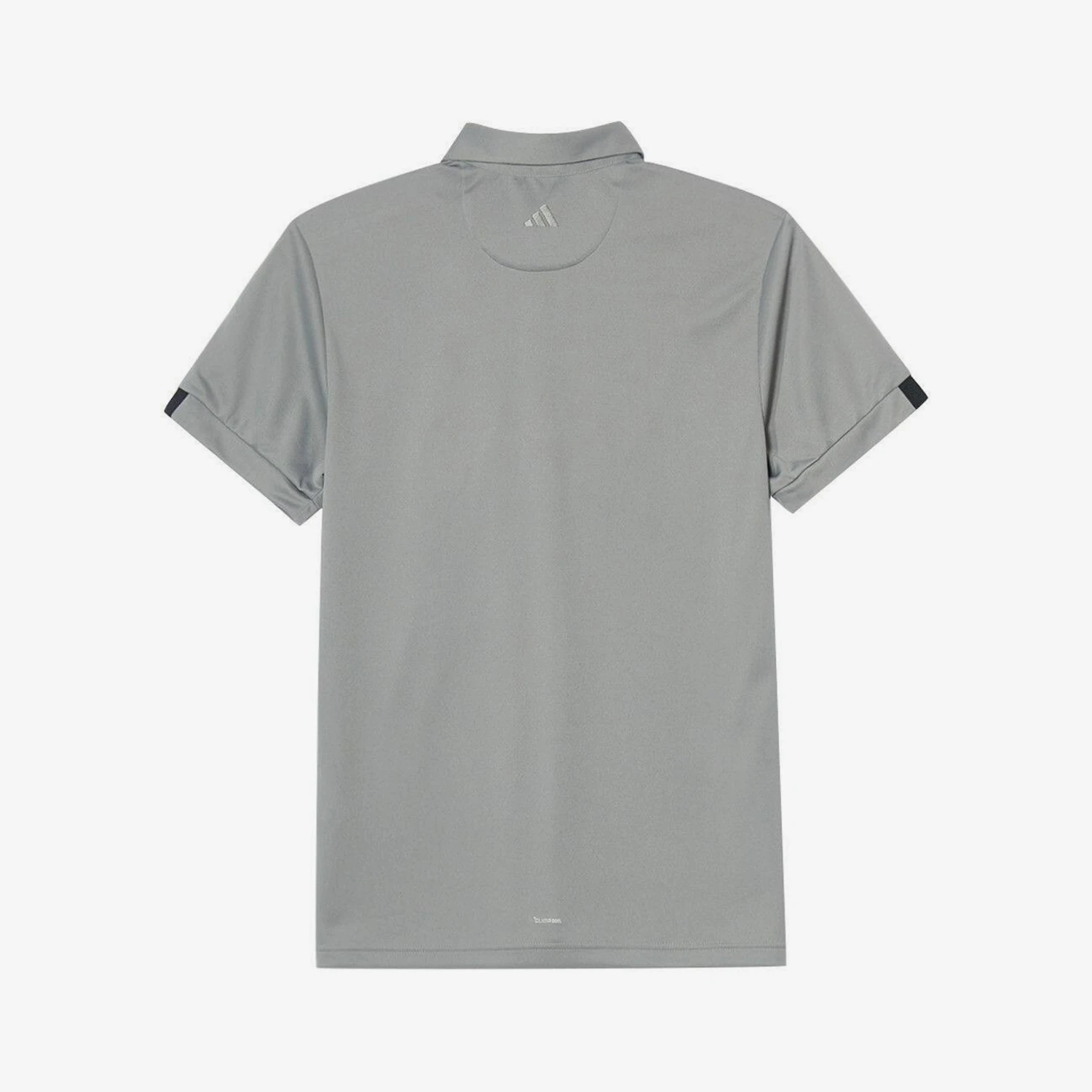 Adidas genuine new men's gray simple lapel short sleeved polo shirt KS0357