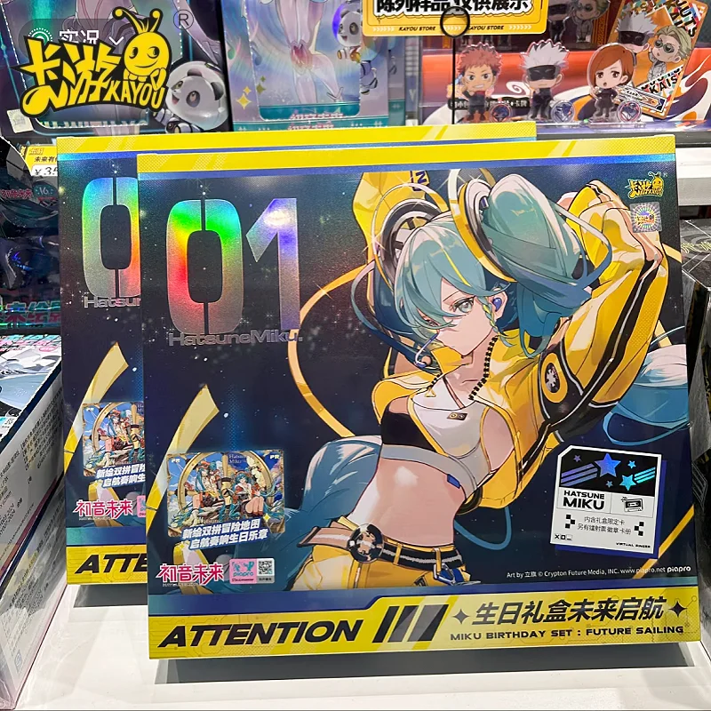 tarjeta-kayou-hatsune-miku-configuracion-divertida-vela-para-el-futuro-boleto-laser-paquete-especial-tarjetas-de-coleccion-de-anos-caja-de-regalo-de-cumpleanos