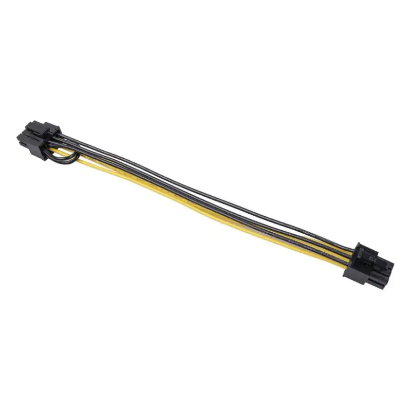 PCI-Express PCIE 6 Pin auf Dual 8 (6+2) Pin VGA Grafik Grafikkarte Adapter Netzteil Kabel Pci-e Stromkabel 20 cm
