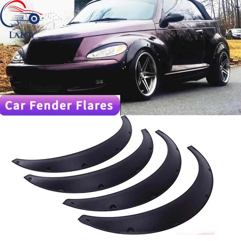 

LAICY For Chrysler PT Cruiser Car Wheel Arch Fender Flares Mudguard Mud Splash Guard Extra Wide Wheel Kit Auto Parts
