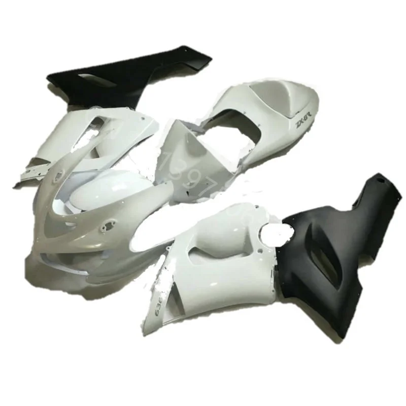 

Motoycle body for KAWASAKI fairing kits ZX6R 2005 2006 plastic motobike ZX-6R 05 06 white black Injection molding fairing