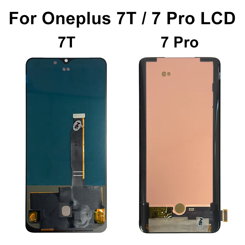 AMOLED For OnePlus 7 LCD 7T Display 1+ 6 6T Touch Screen 7 Pro LCD