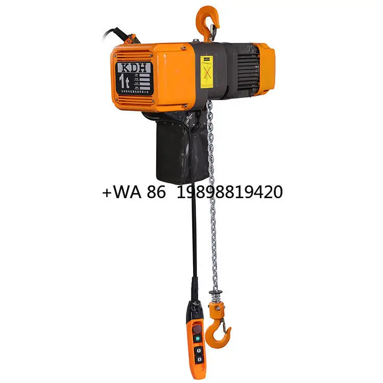 

Customizable New Style Wholesale 1 Ton New Model Line Array and Speaker Truss Electric Chain Hoist