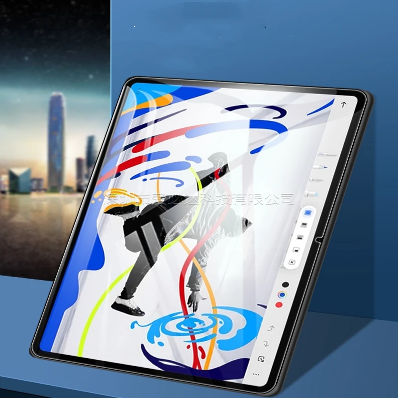 ฟิล์มป้องกันหน้าจอกระจกแท็บเล็ตแบบพรีเมี่ยมสำหรับ Xiaomi Pad 6S Pro 12.4นิ้วอุปกรณ์ป้องกันหน้าจอ2024
