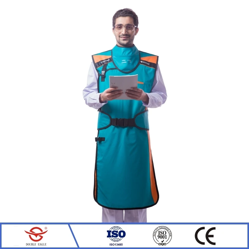 Хорошее качество рентгеновского гамма-излучения защитная 0,35/0,5 ммpb супер мягкий свинцовый жилет пальто радиологическая защита свинцовая одежда