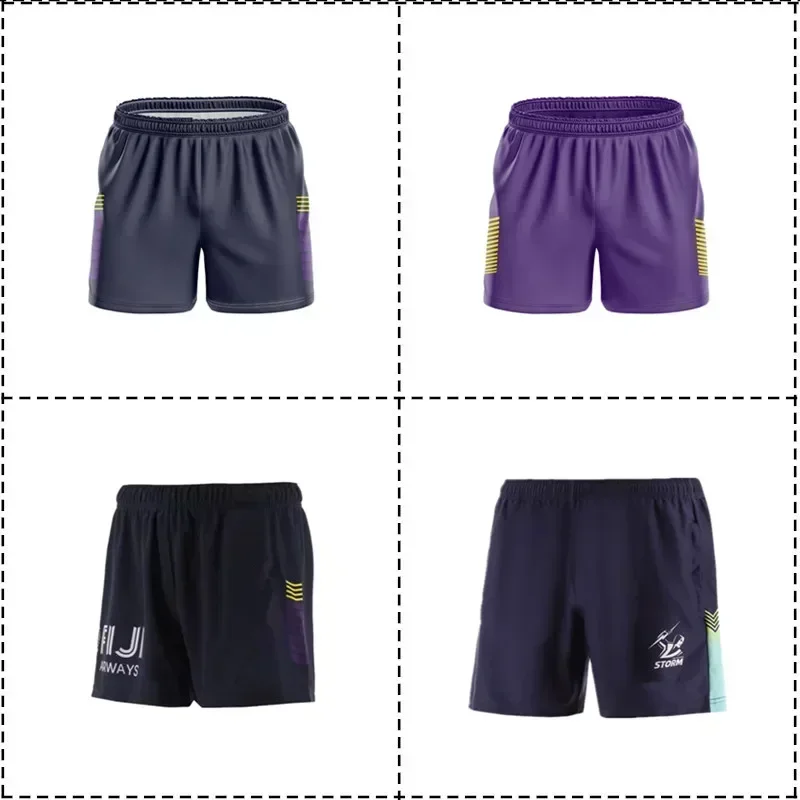 2024 Melbourne Storm Home / Away  Training Shorts - Men's Size:S-5XL