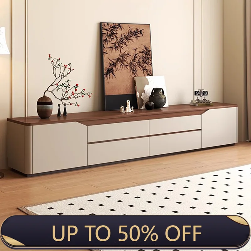 Modern French Tv Cabinet With Drawers Classic Minimalist Luxury Tv Stand Multi-functional Design Muebles De Sala Room Furnitures