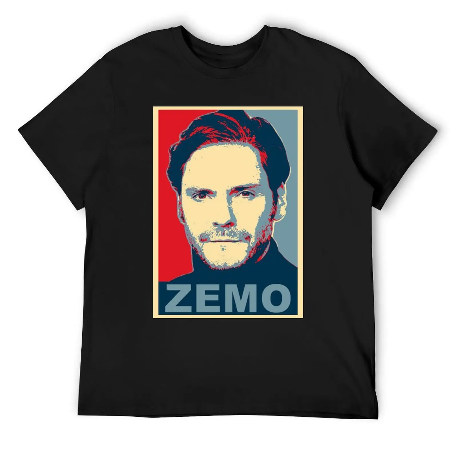 Футболка Zemo Hope, футболка с короткими рукавами, мужская футболка с рисунком рэпера, забавная рубашка, хлопковая роскошная мужская одежда