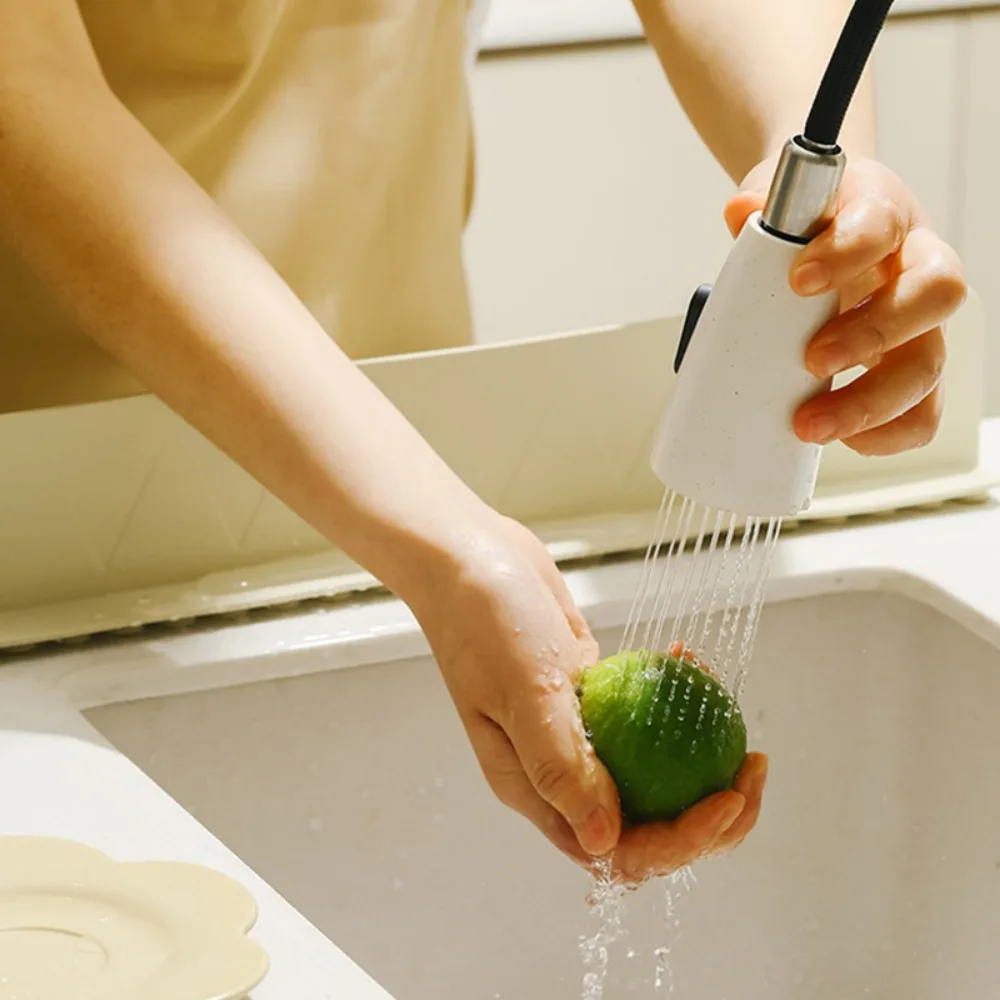 Multifunctional Sink Splash Guard Water Dam Strip Extra Long Waterproof Suction Cup Design Kitchen Bathroom Vanity Countertop