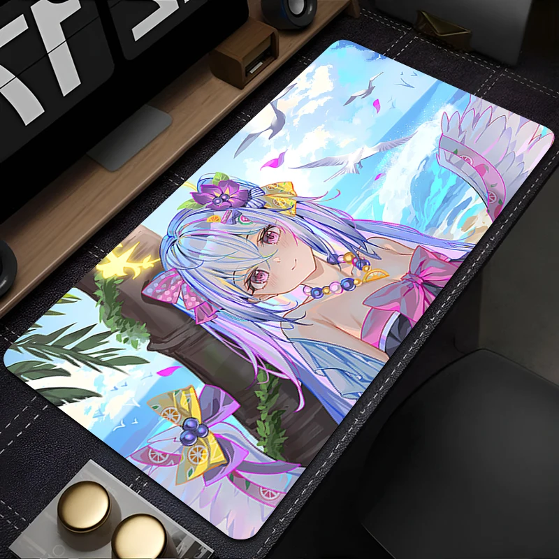 Blue Archive Shirasu Azusa Mouse Sub, accessoires informatiques, clavier Sub Game First, grand bureau Sub PC, tapis de jeu, média XL