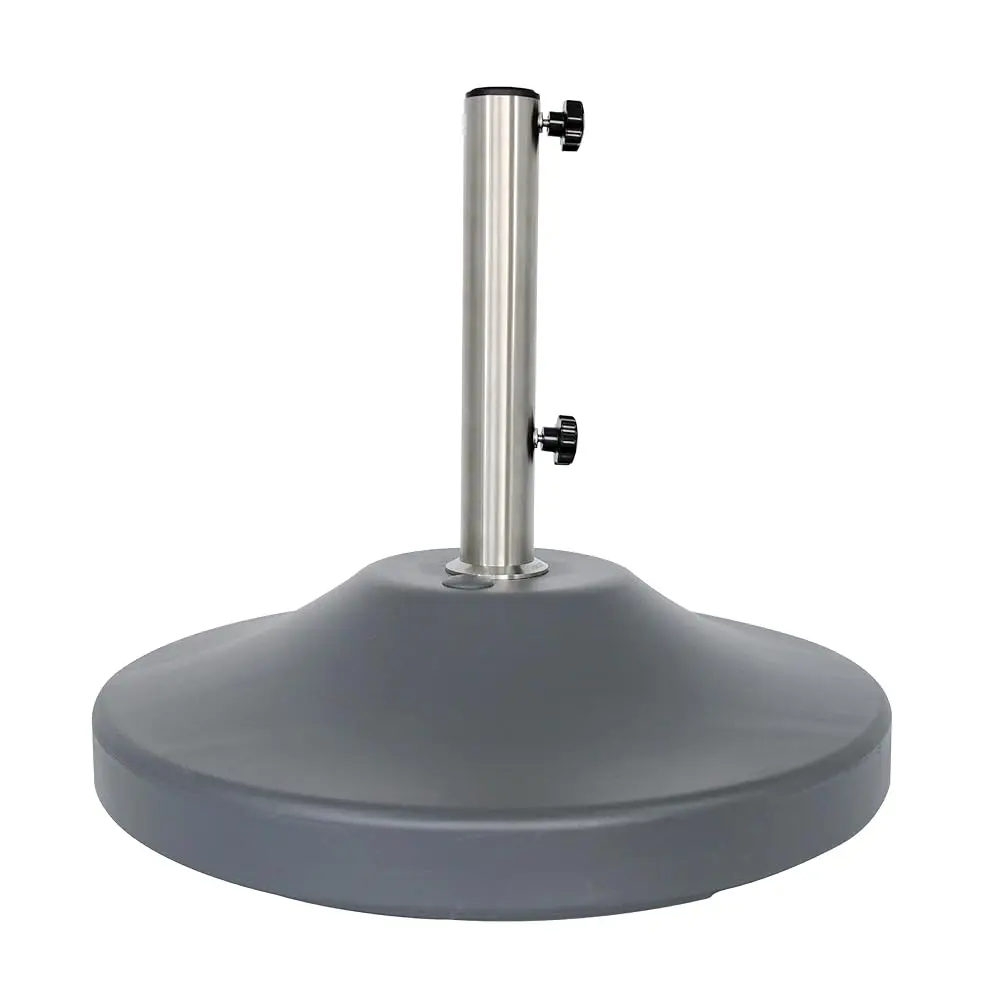 

Fillable 120Lb Acity Commercial Free Standing Umbrella Base Heavy Duty, Umbrella Base With Wheels, Fillable Patio Umbrella Base