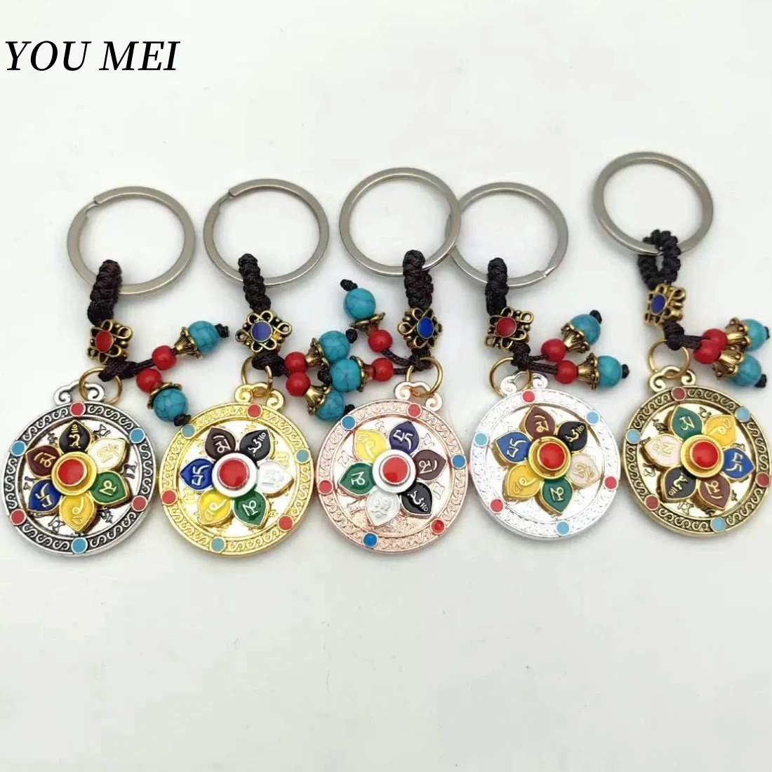 

Tibetan The Nine Palaces, Eight Trigrams Twelve Chinese Zodiac Signs Pendant,Alloy Souvenir Amulet Trinket Gift Buddhist Item