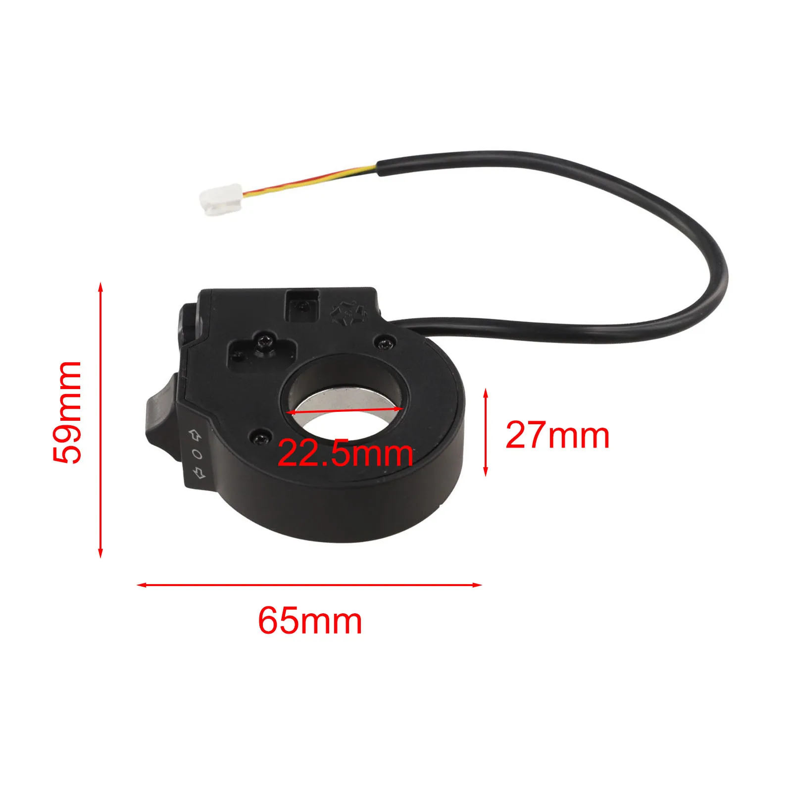 

for Kukirin G3G4 Scooter Signal and For Horn Combination Switch 2in1 Build for Reliable Operation in Various Conditions
