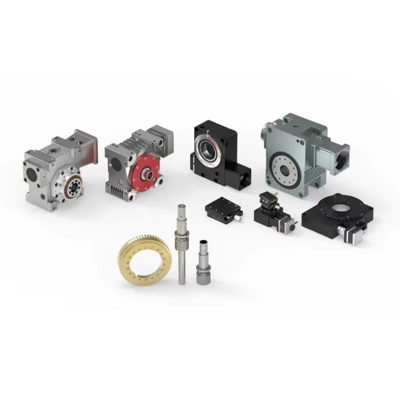 High Torque Worm Gear Reducer with Zero Backlash for Automation Equipment