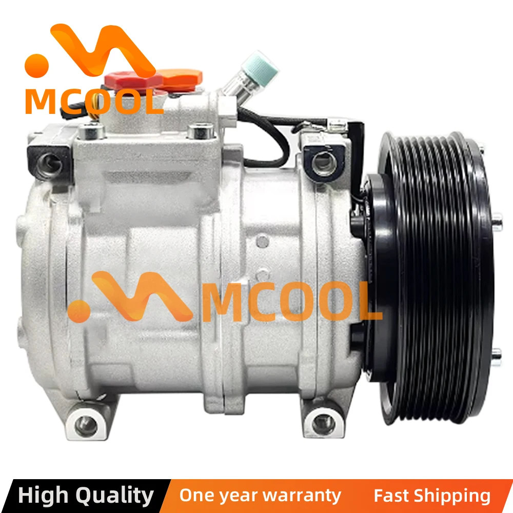 AH169875 AC Air Conditioning Compressor 10PA17C for John Deere 4471002381 4471002388 4472003667 4472003084 4472004930 4472004932