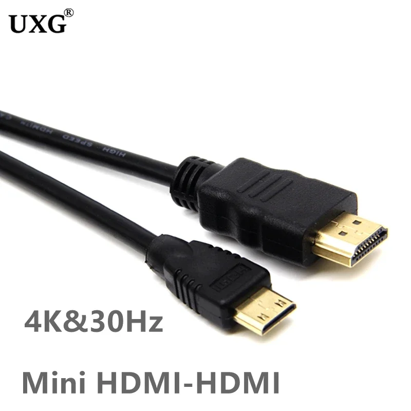 10M 0.3M 4K 60HZ Mini HD To HDMI-compatible Cable 3D High Speed HDMI Adapter Cable for Camera Monitor Projector TV Box Computer