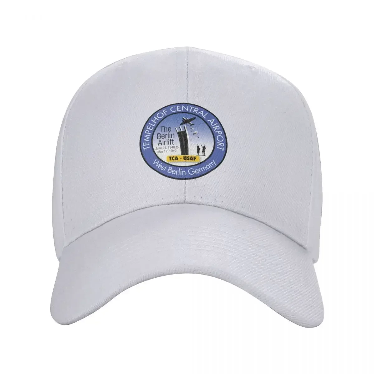 Tempelhof Central Airport - TCA - Large Version Cap baseball cap kids hat Hiking hat men hat Women's