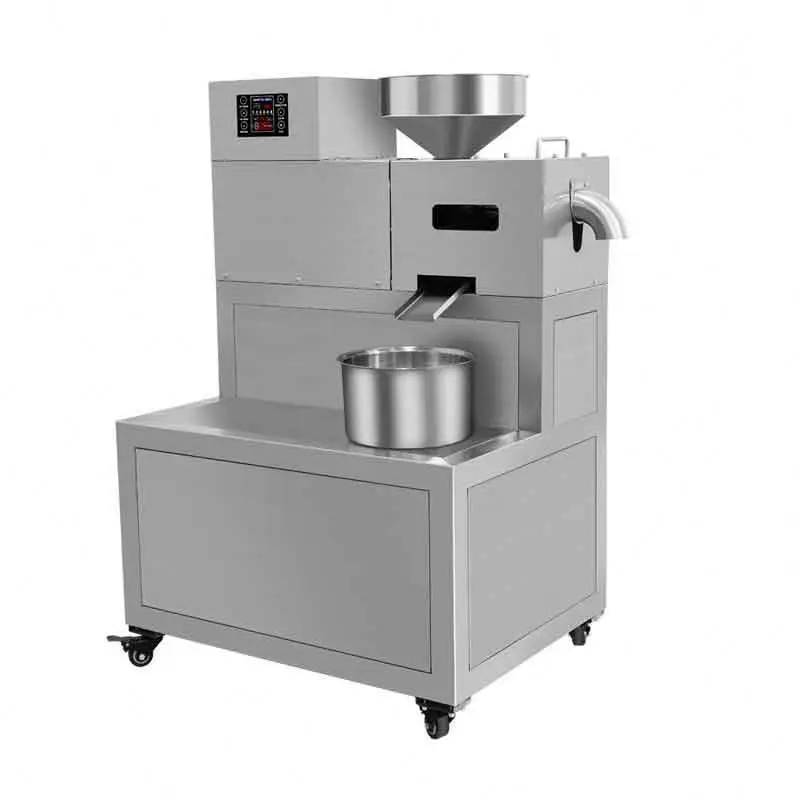 Kitchen Appliances Cold Press Oil Extraction Stainless Steel Soy Bean Coconut Palm Kernel Oil Press Machine