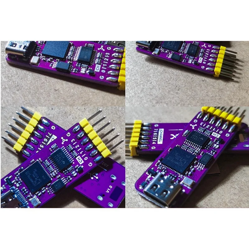 USB Logic Analyzer DLA Mini 24Mhz 8Ch Channels Hardware Debug Tool 5V MCU ARM FPGA Debugger