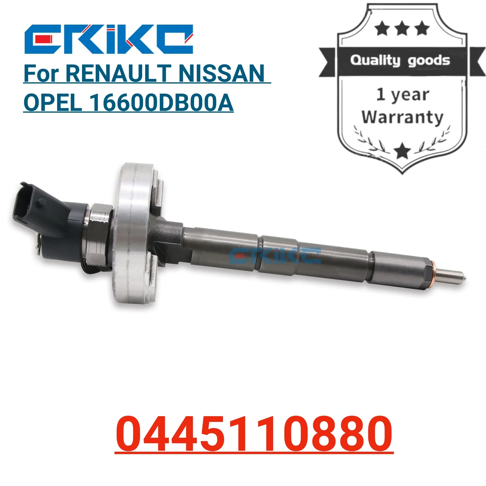 

0445110880 Fuel Injector Diesel 0 445 110 880 Injector Common Rail 0445 110 880 16600DB00A for RENAULT NISSAN OPEL 16600DB00A