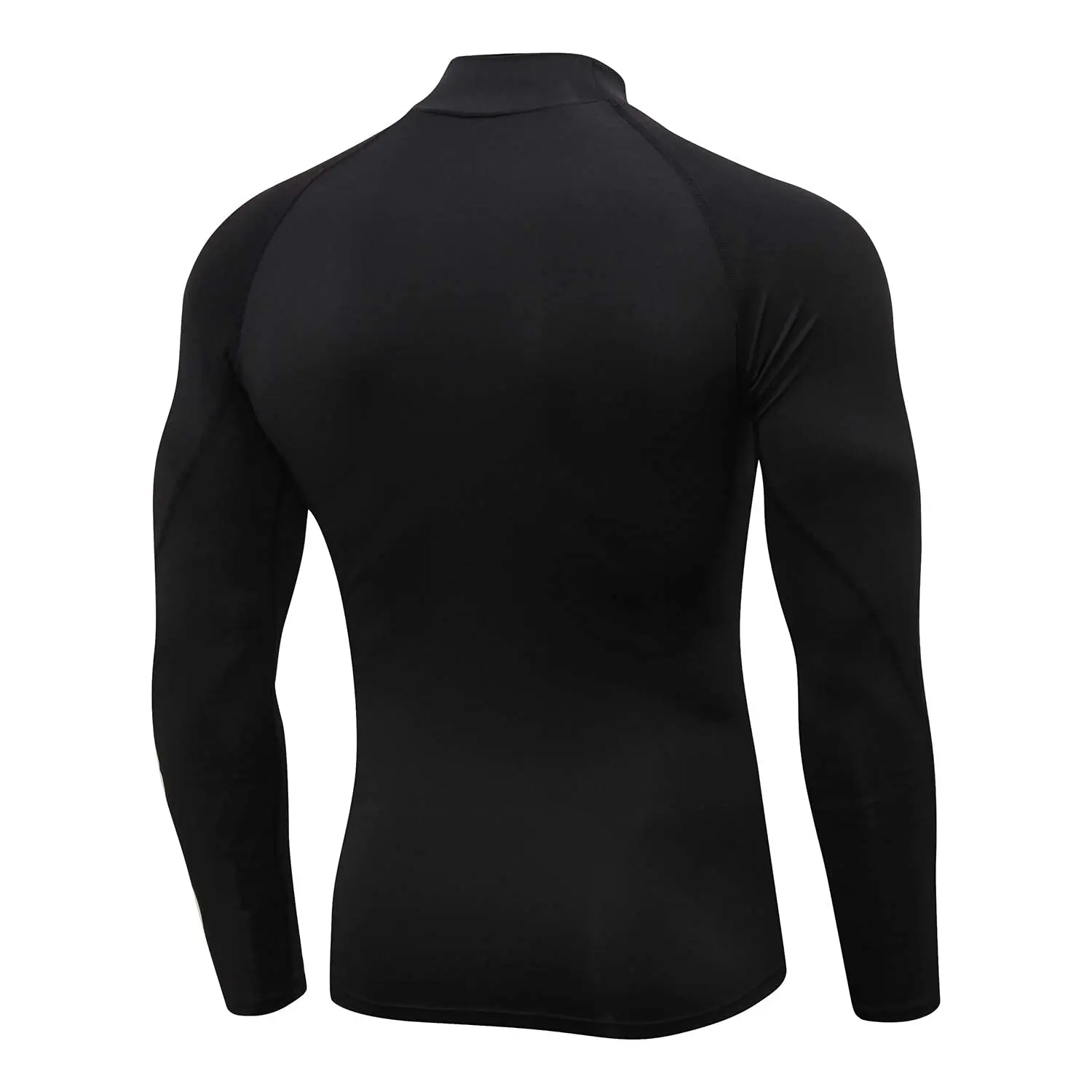 Mens Compression Shirts Long Sleeve Quick Dry Mock Turtleneck Compression Undershirts for Men Moisture Wicking Running Athletic