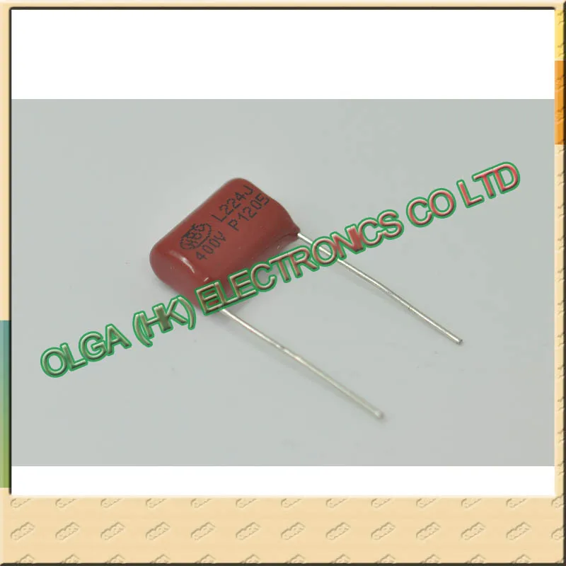 Into the capacitor CBB capacitors 400 v 224 j 220 nf 0.22 UF P15 10 new racket