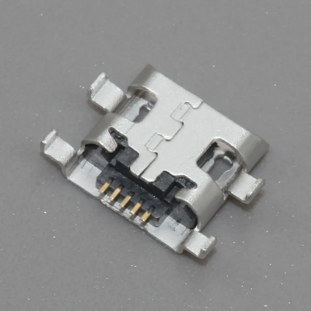 Micro USB Jack Connector Charging port Socket For Pournelle PLOYER MOMO mini P707 Charging Socket Sink type Oblique mouth