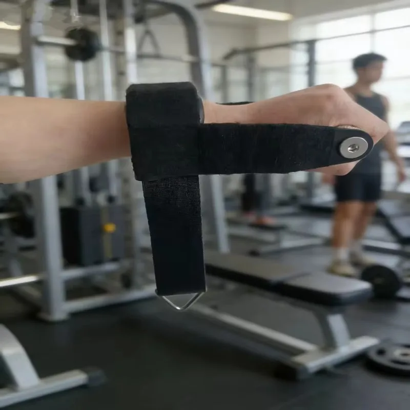 Side flat handle Aluminum alloy handle shoulder training back training auxiliary