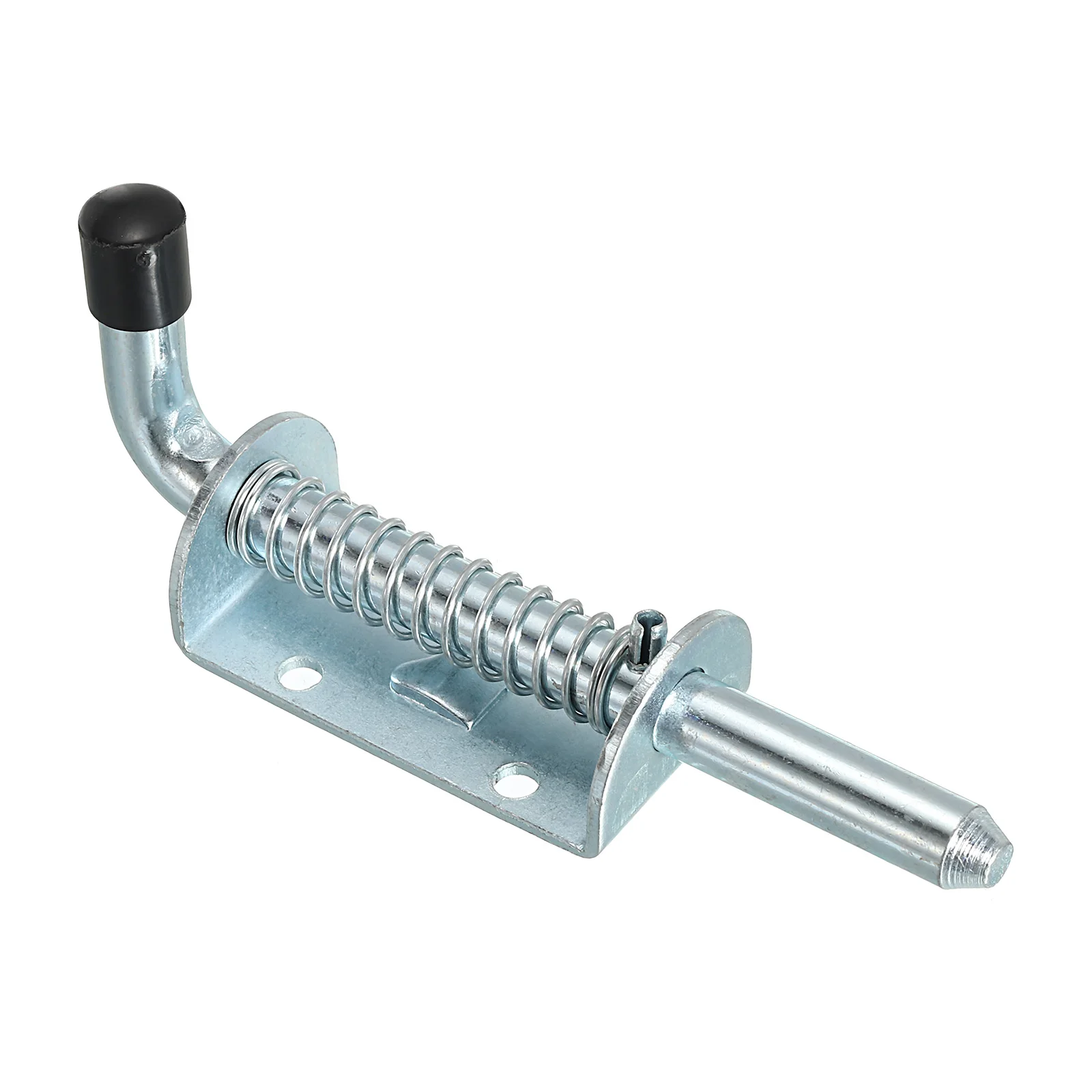 

Пружинный защелкивающийся штифт 4,72 дюйма/5 дюйма/5,71 дюйма, железная защитная защелка, раздвижной болт, защелка, замок для ворот, двери, сарая, окна