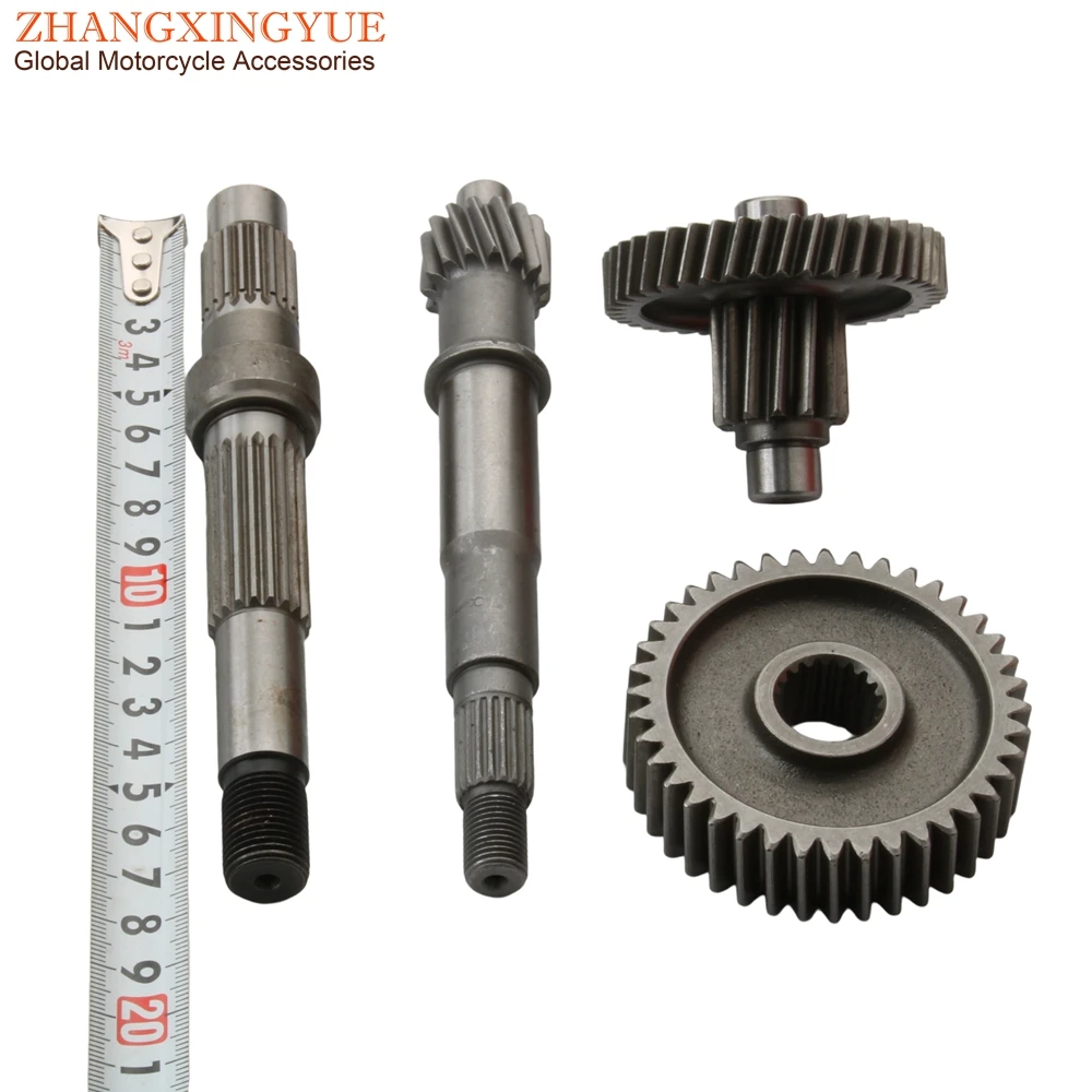 GY6125 Gearbox Rear Gear Axle Assembly For GY6 125cc 150cc 152QMI 157QMJ 4T Chinese Scooter Engine Parts