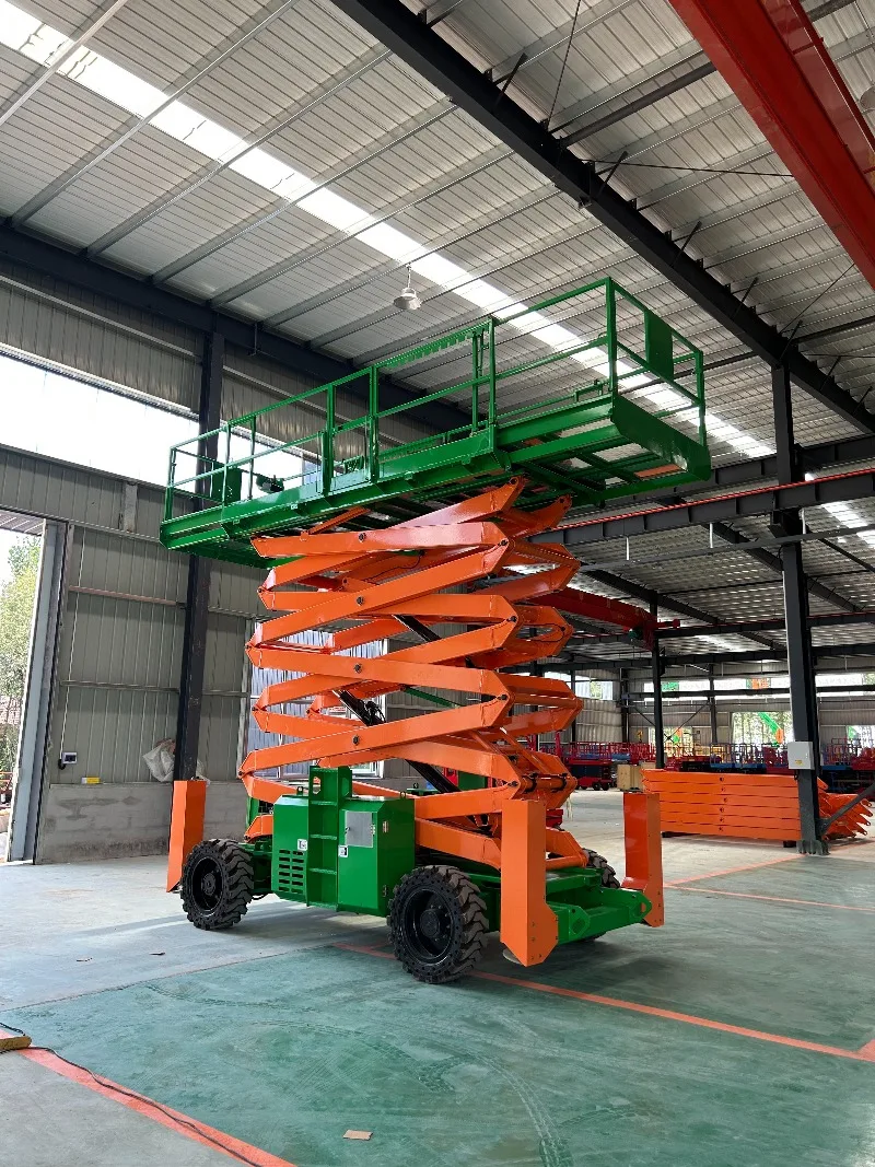 6-16M high altitude lifting platform electric hydraulic small scissor lift classifier lift for sale