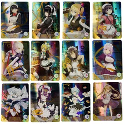 Anime Goddess Story Hayasaka Ai Kirigaya Suguha Pr Card Game Collection Rare Cards Children's Toys Boys Surprise Birthday Gifts