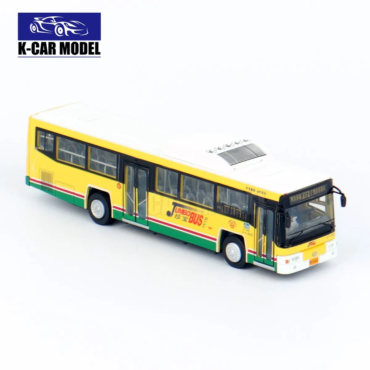 1/76 Guangzhou GZ6112S1 JUMBO Bus Diecast Car Model