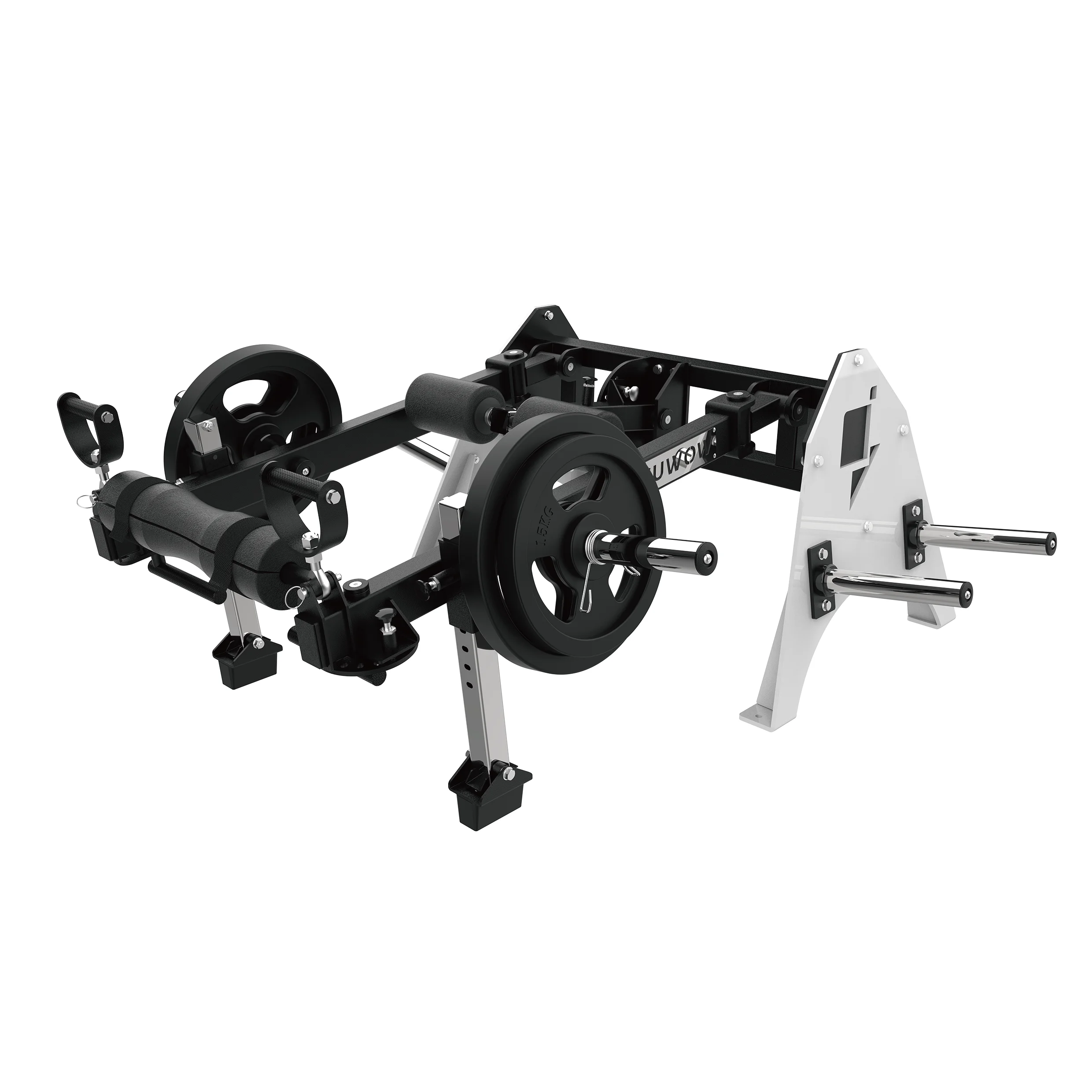 Equipment Multi-Functional Pulley Gym Biceps Machine Split-Action Push-Up Trainer Pin Load Selection Machines Gym 1