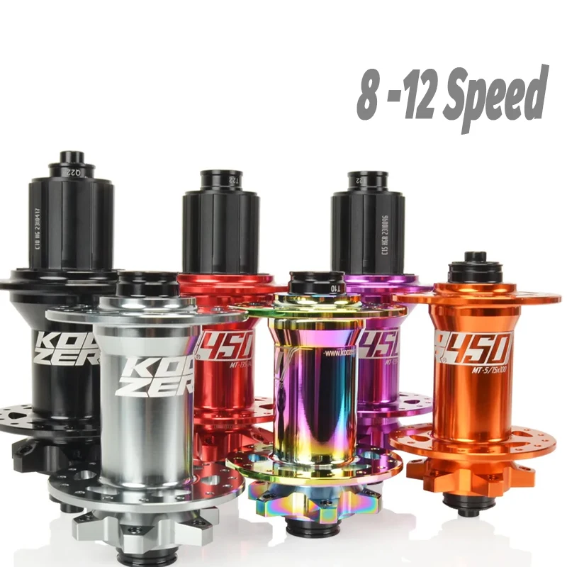 KOOZER 450 mtbハブ 28h QR KOOZER 450 32 Hole Mtb Hub 120 Click 12-speed Micro Spline Hub