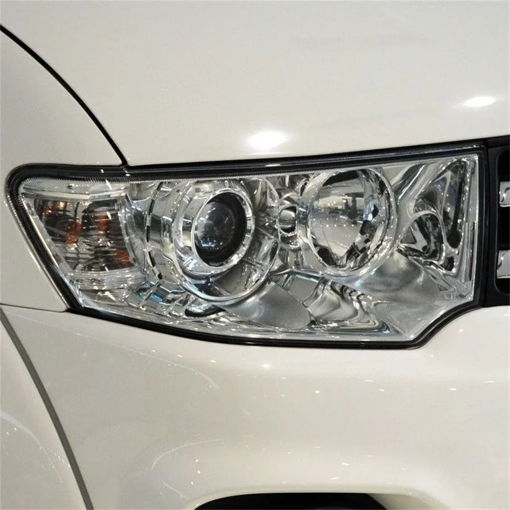 HTTCY For Mitsubishi Pajero Sport 2010 2011 2012 2013 2014 2015 Car Accessories Replace A Transparent PC Headlights Protective S