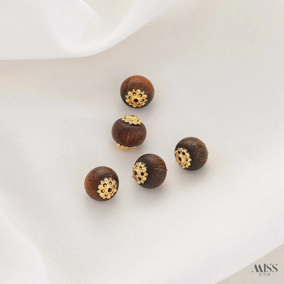 Natural Agarwood Joss Wood Talisman Barrel Beads, Rosewood Buddha Spacer Beads, DIY Vintage Bracelet Jewelry Accessories