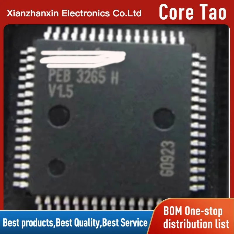 1PCS/LOT  PEB3265HV1.5 PEB3265H PEB3265 QFP64 Audio codec chips in stock